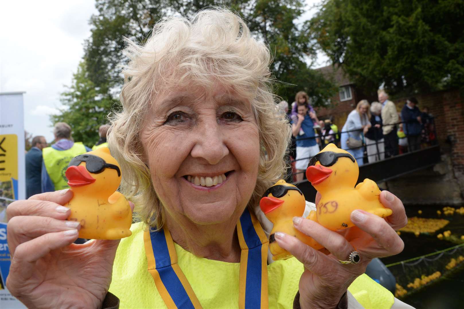 The duck race in 2018