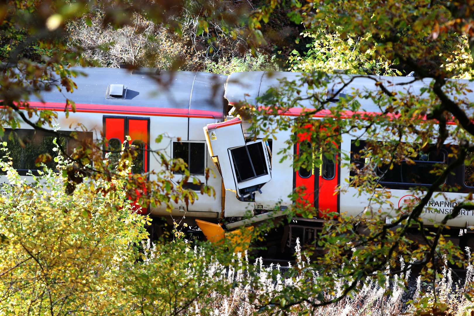 All passengers were evacuated (Ian Cooper/PA)