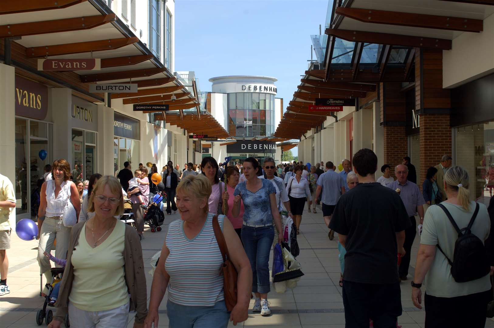 Westwood Cross opened in 2005 - but dealt a heavy blow to nearby high streets