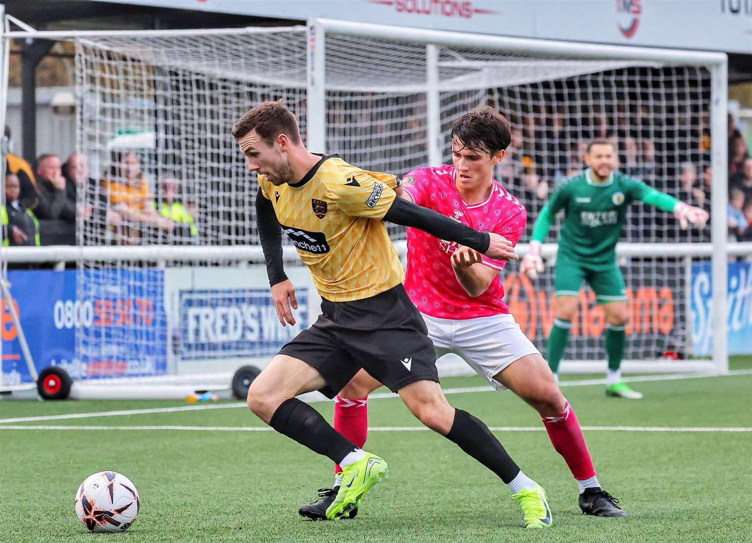 Maidstone drew 1-1 with St Albans on Saturday. Picture: Helen Cooper