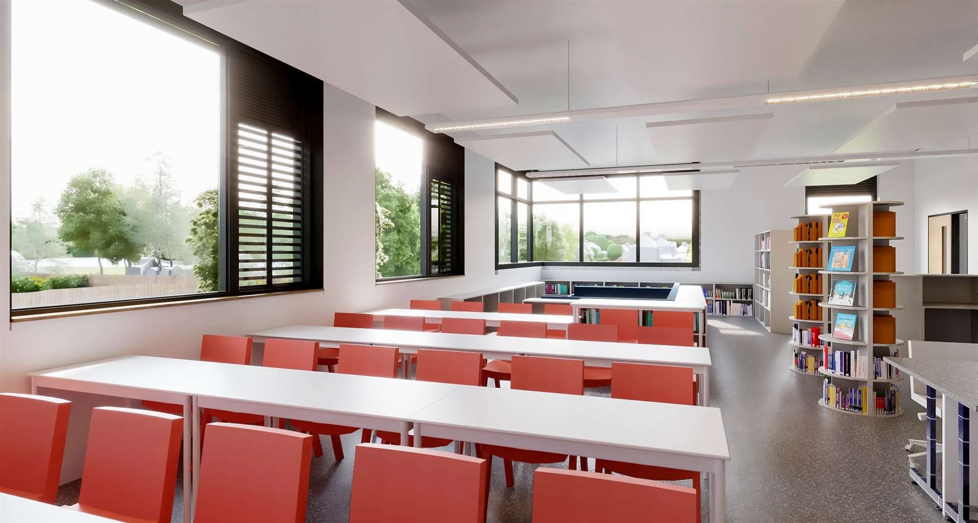 Orchards Academy in St Mary's Road, Swanley. Photo: Bond Bryan Architects and the Department for Education