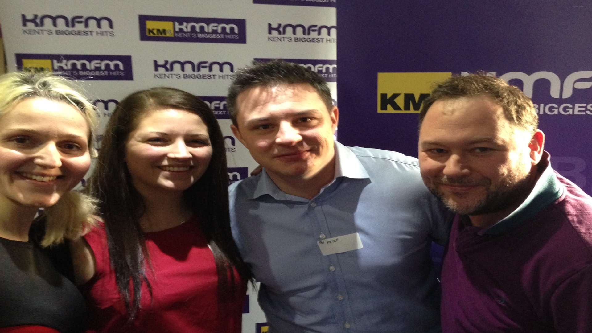 Kayleigh and Peter win kmfm's Love is in the Air competition