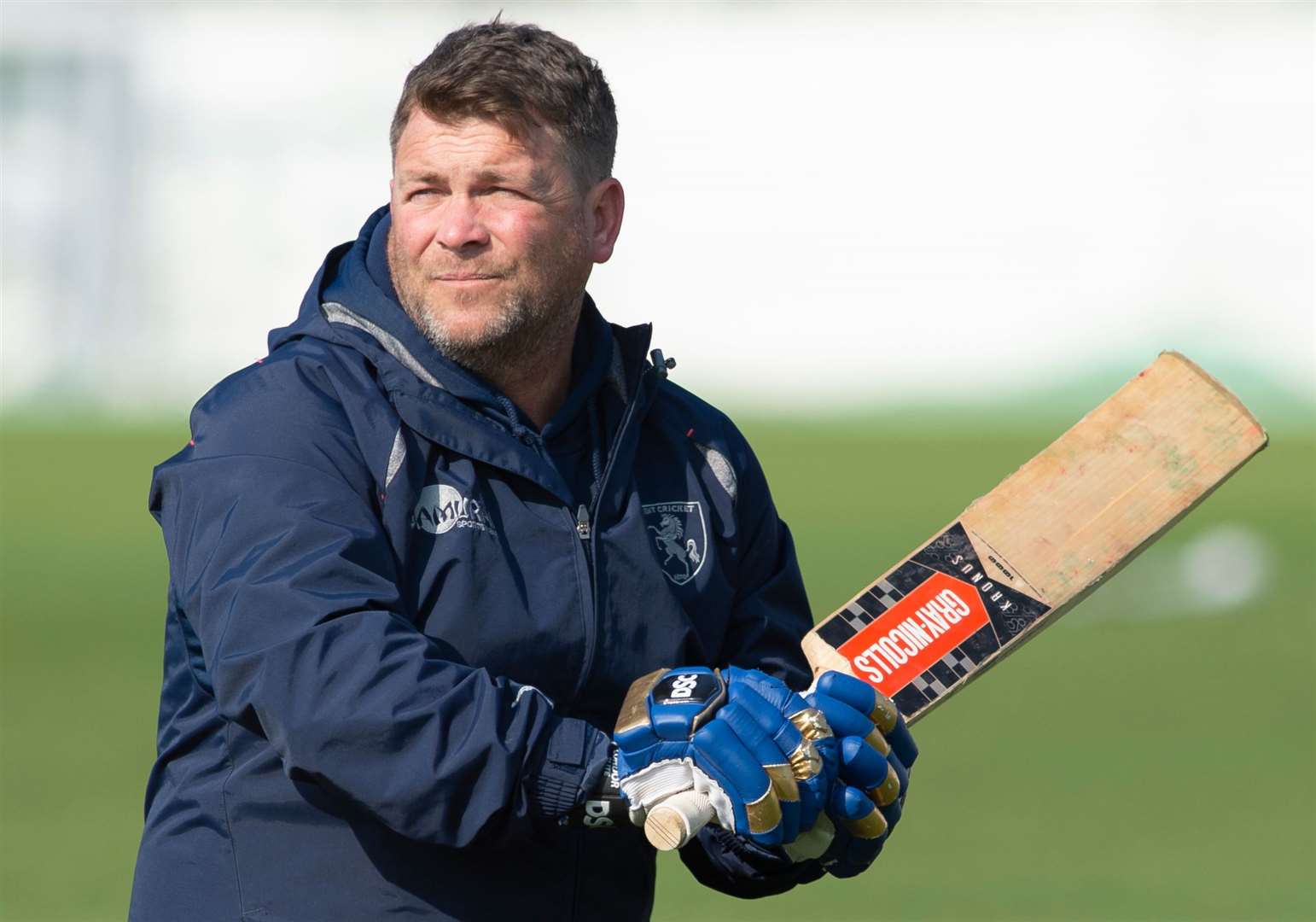 Kent head coach Matt Walker. Picture: Ady Kerry