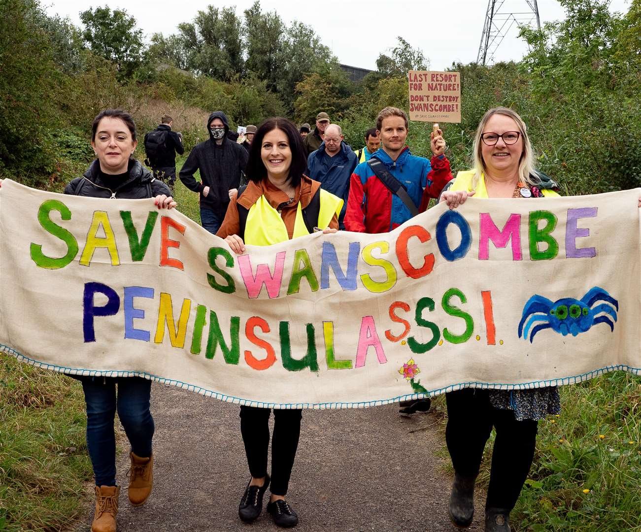 Wildlife charities in Kent have joined forces to write to the government asking them to revoke planning permission for the Swanscombe Peninsula