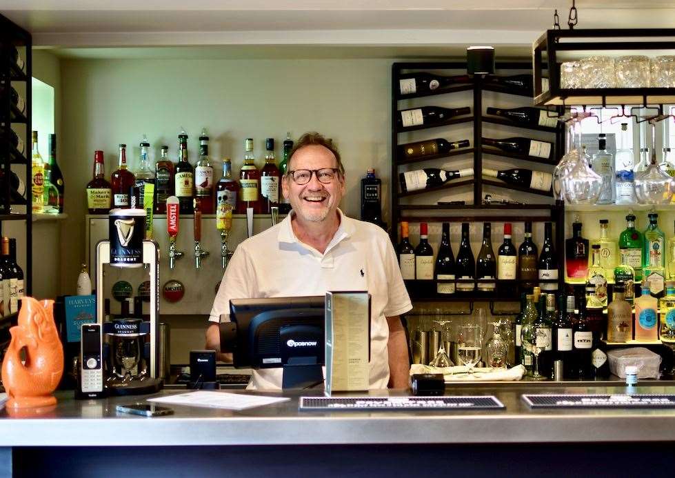 Andrew Dixon and his wife Seonaid opened on The Print House Inn last year. Picture: The Print House Inn