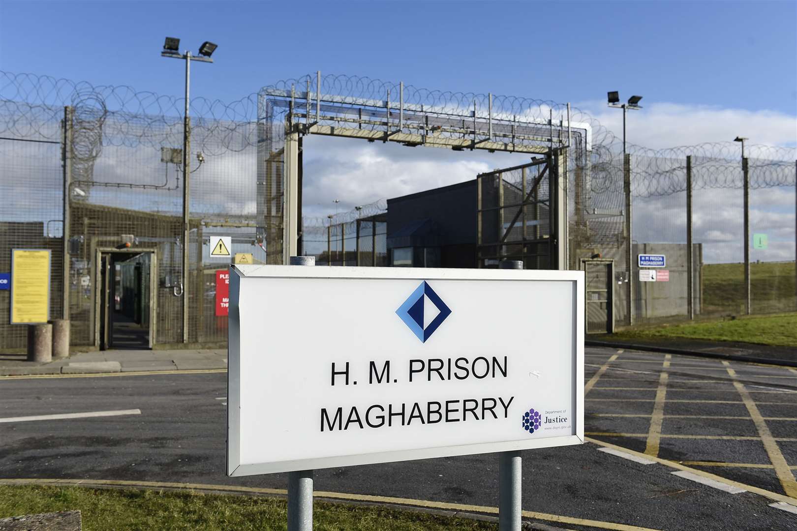 Northern Ireland holds paramilitary and life-sentenced prisoners at its high-security jail at Maghaberry, Co Antrim (Michael Cooper/PA)