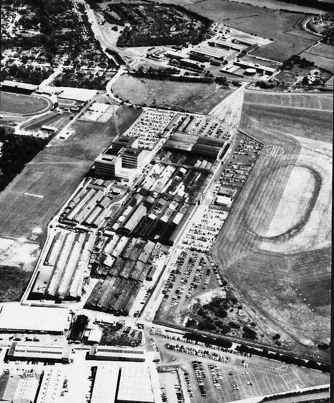 The Rochester site in 1976. Picture: BAE Systems