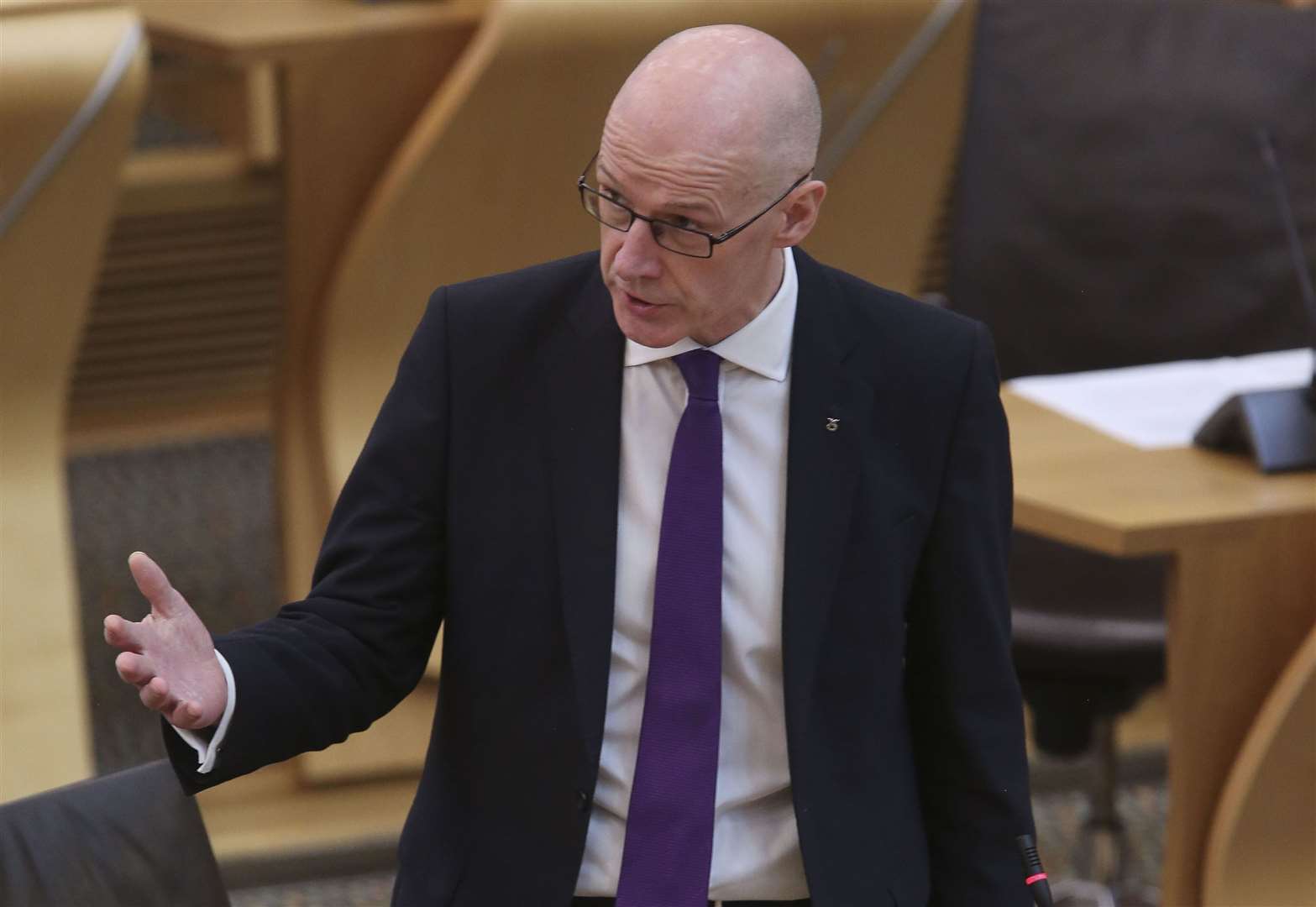 Deputy First Minister John Swinney said he has ‘confidence’ in what the First Minister will say to the committee (Fraser Bremner/Scottish Daily Mail/PA)