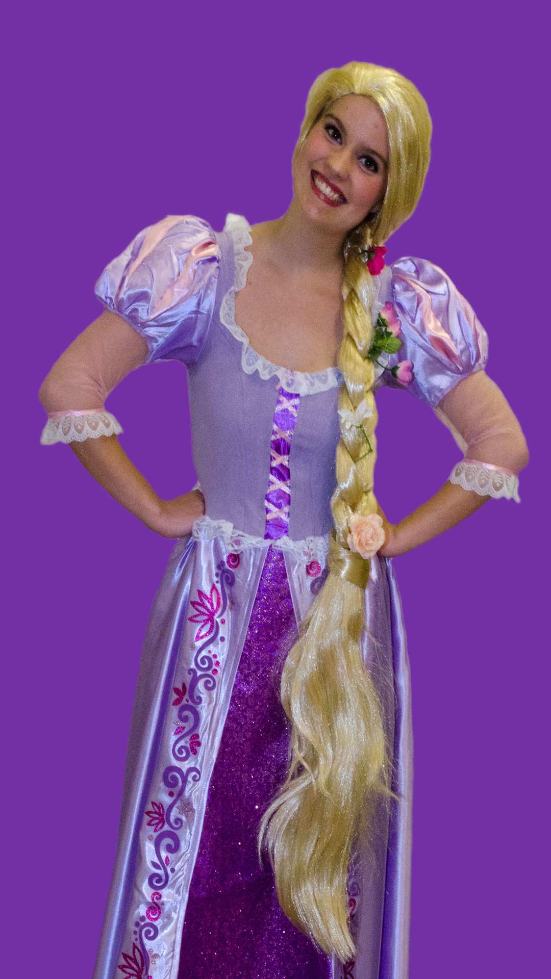 Etta Williams stars as Rapunzel in Margate Operatic Society's annual panto