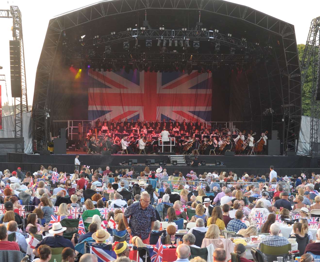 Rochester Castle Gardens in 2018 .Picture: Steve Crispe