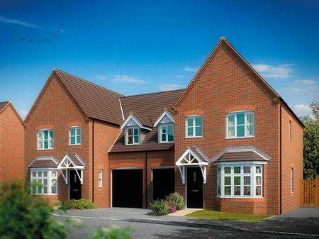 The Westbourne - a type of house available at the Easthall development in Sittingbourne