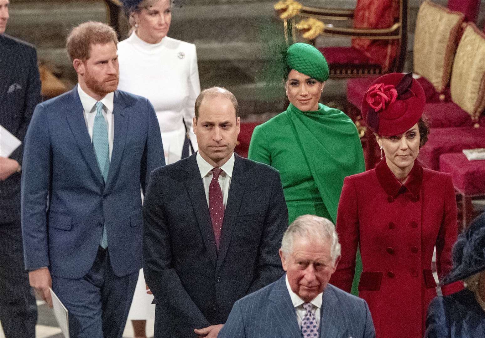 The Sussexes at their final official public engagement before Megxit (Phil Harris/Daily Mirror/PA)