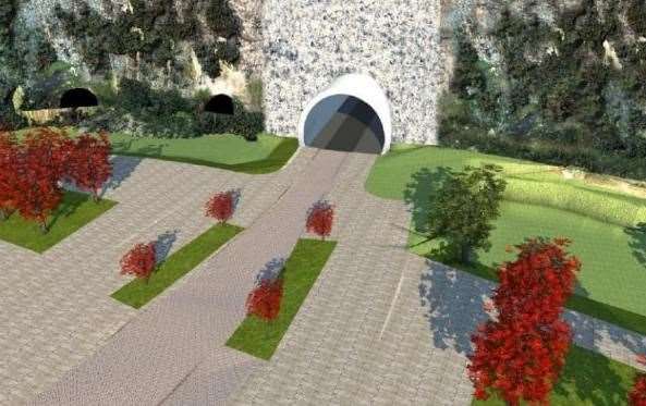 The tunnel will link Bluewater to part of the Ebbsfleet Garden City. Picture: Arcadis