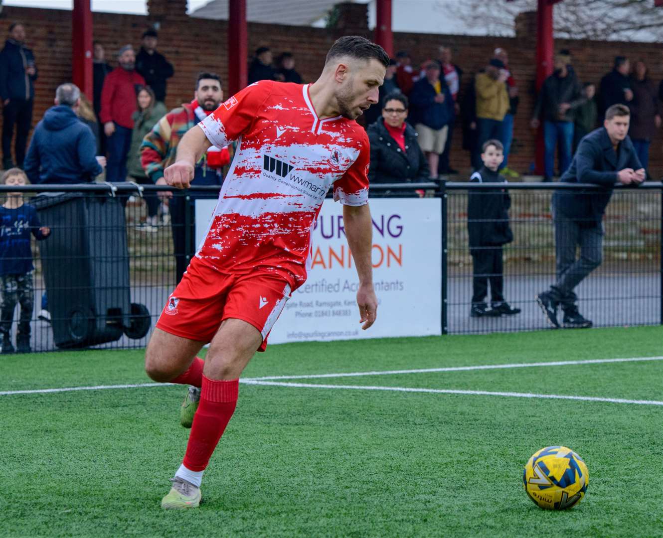 Ramsgate defender Craig Stone. Picture: Stuart Watson