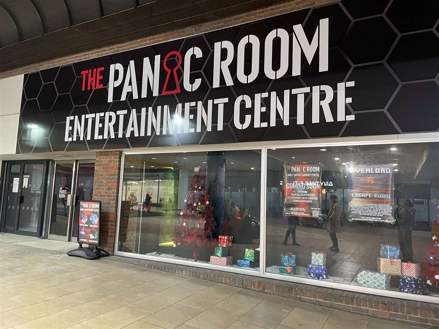 The Panic Room Entertainment Centre in St George's Shopping Centre opened last year