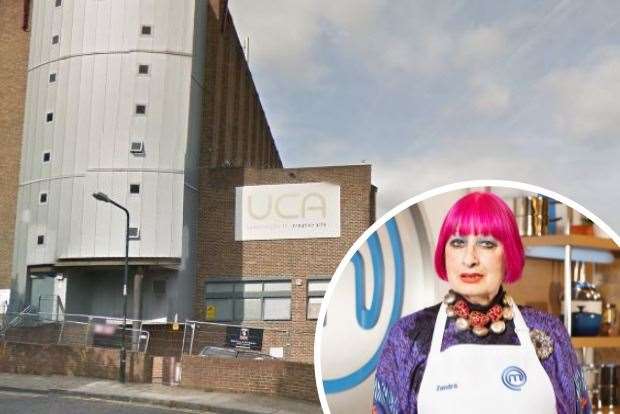 UCA and Zandra Rhodes