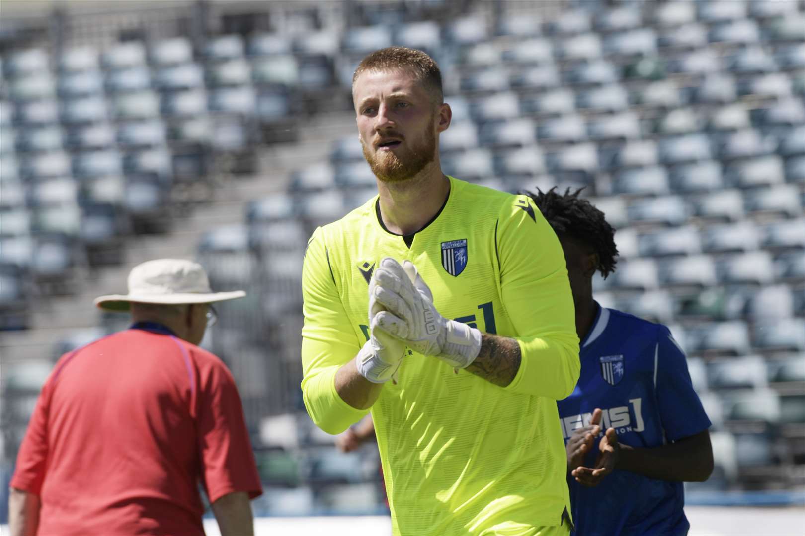 Jake Turner moved to Gillingham in the summer after three years at Newcastle. Picture: Barry Goodwin