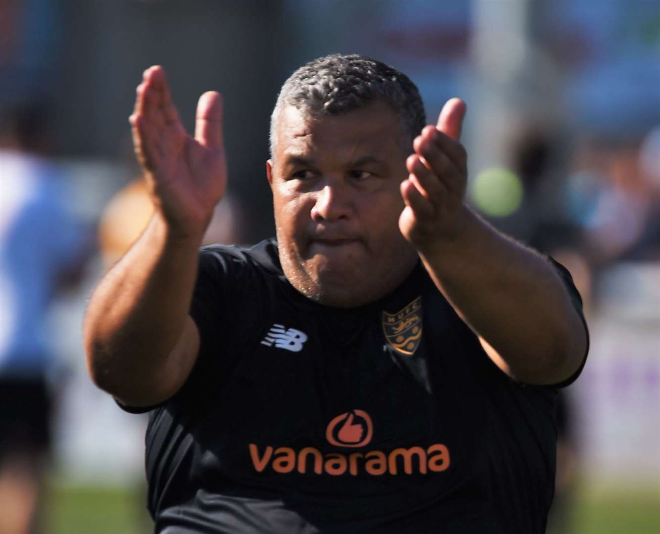 Maidstone United manager Hakan Hayrettin Picture: Steve Terrell