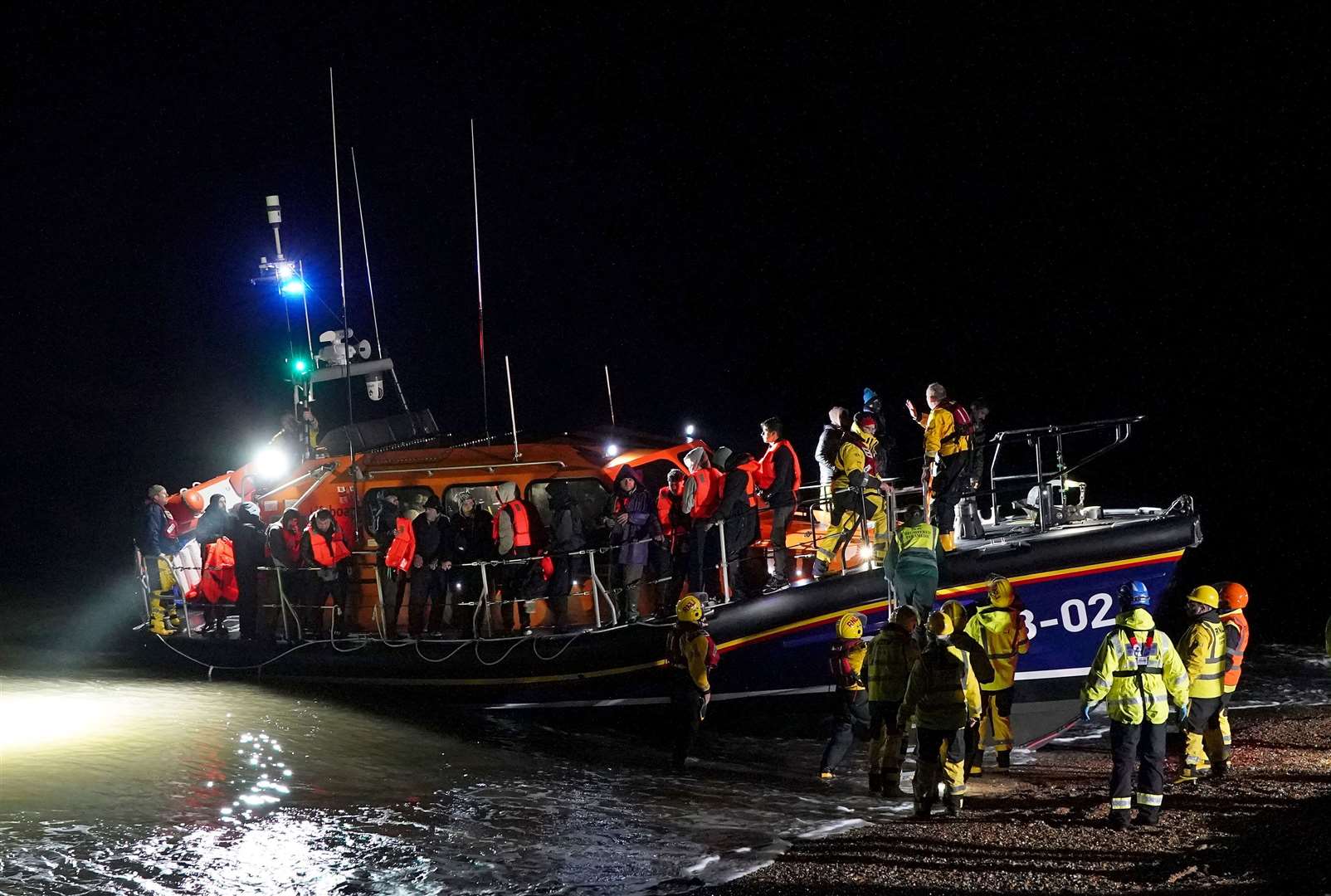 More than 28,000 migrants have crossed the Channel to the UK so far this year (Gareth Fuller/PA)