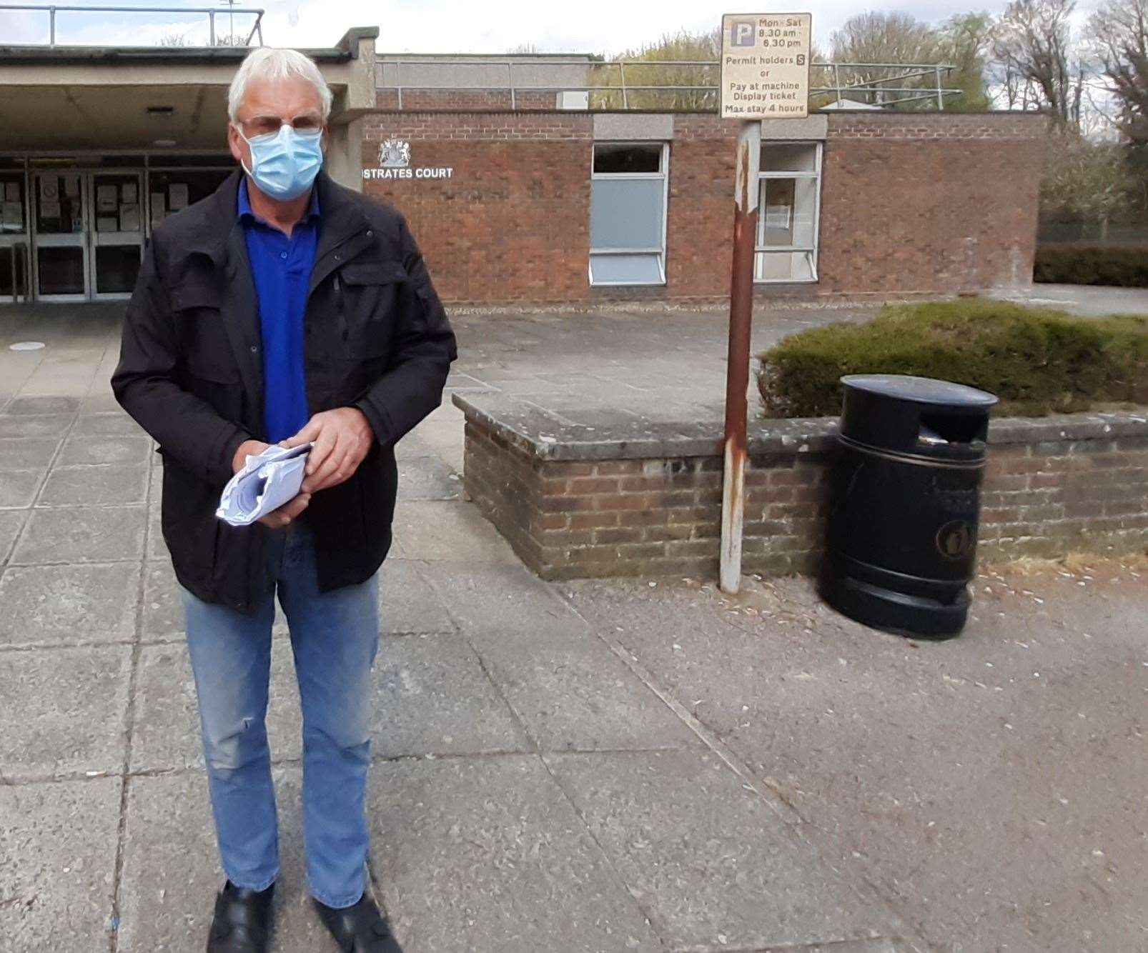 Christopher Wright leaving Sevenoaks Magistrates Court (46860724)