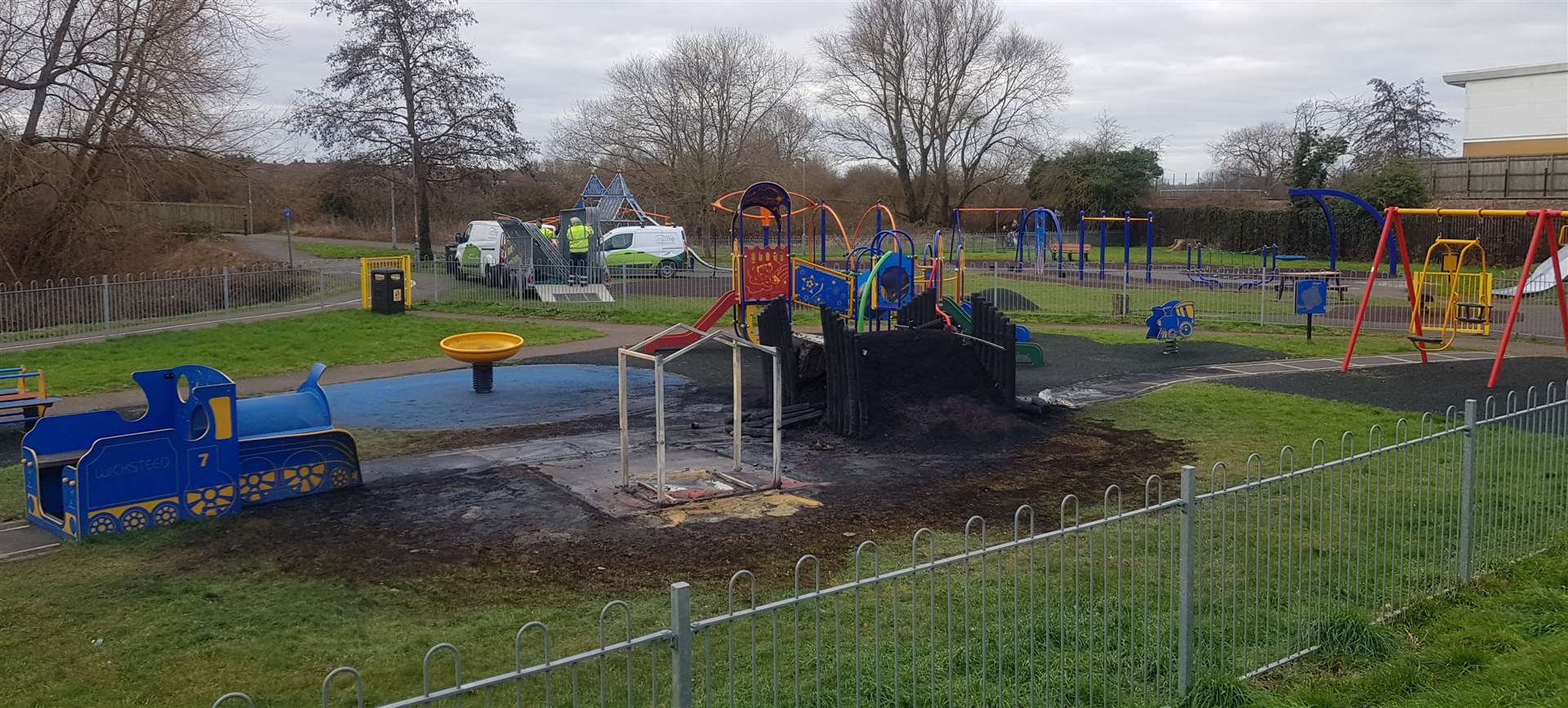 Asda store climbing frame