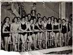 The 1952 Maidstone Water Polo team were, back row, Peter Witts, Charlie Jarrett, Fred Shanahan and Ralph Jenner with, front , 'Pidge' Turner, Norman Cox and Keith Neeves