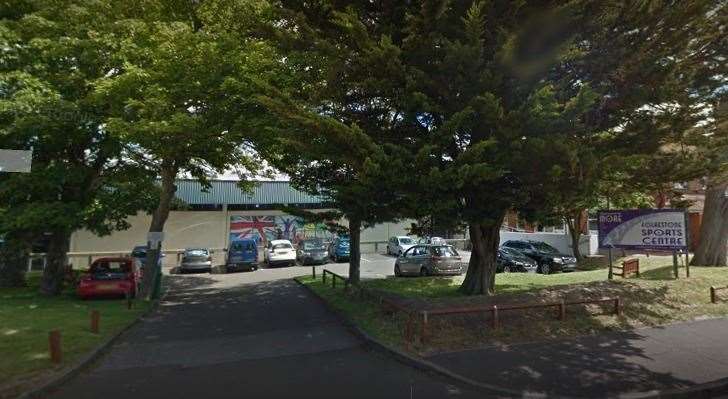 Folkestone Sports Centre has closed temporarily. Picture: Google