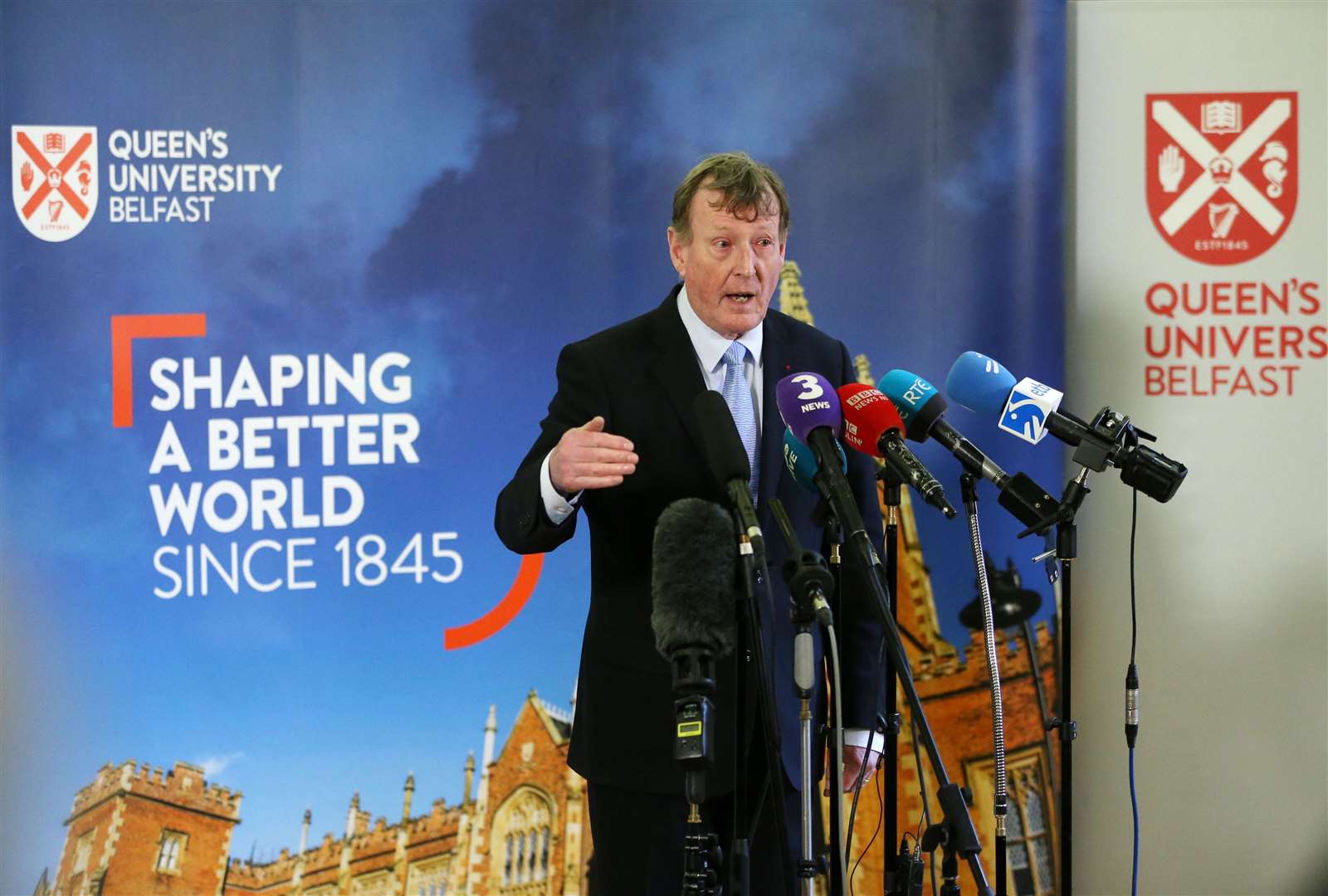 Lord David Trimble during an event to mark the 20th anniversary of the Good Friday Agreement (Brian Lawless/PA)