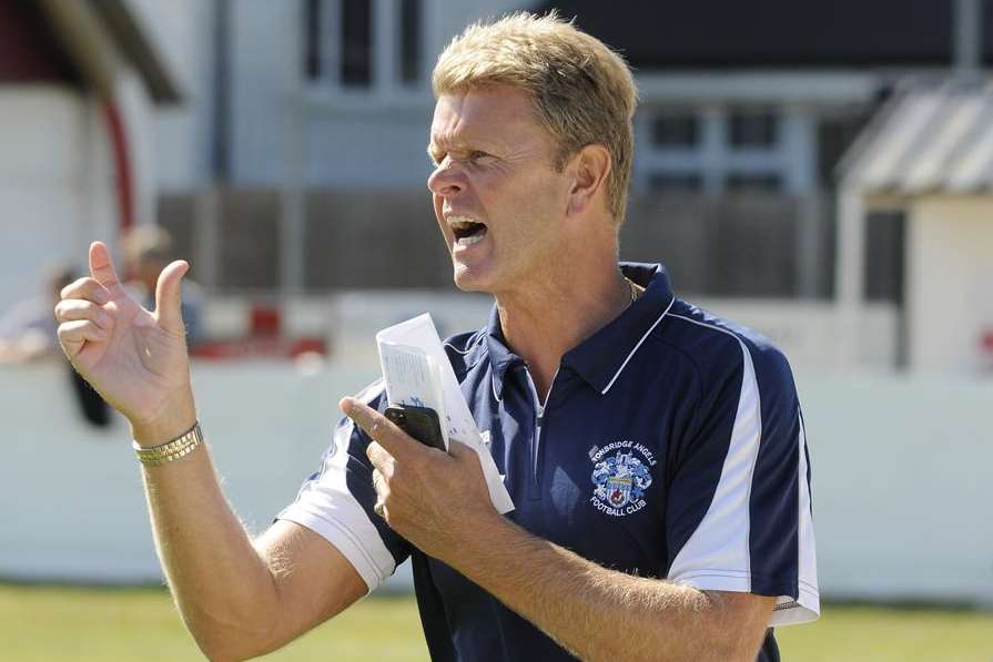 Tonbridge Angels manager Tommy Warrilow