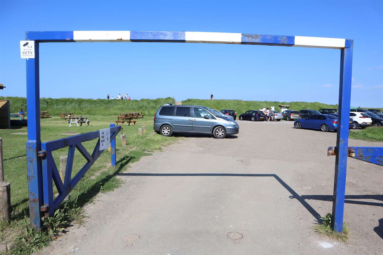 Neptune car park at Leysdown on Sheppey has height limits