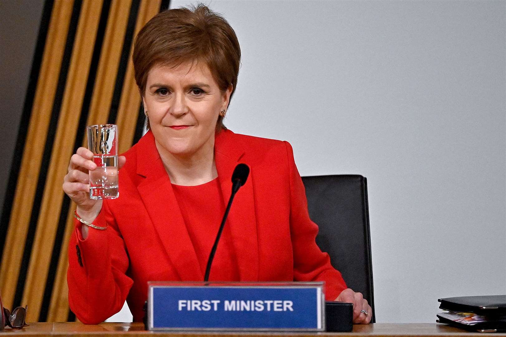 The committee spent some eight hours questioning Nicola Sturgeon during its investigation (Jeff J Mitchell/PA)