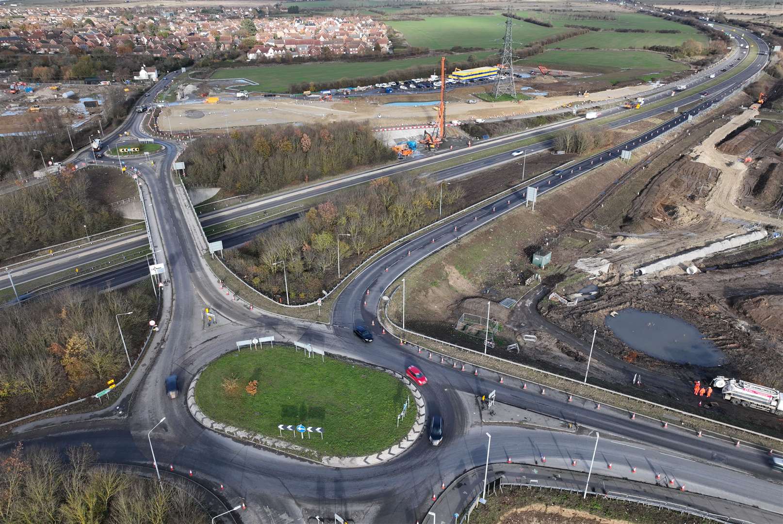 The Grovehurst junction pictured in November 2023. Picture: Phil Drew
