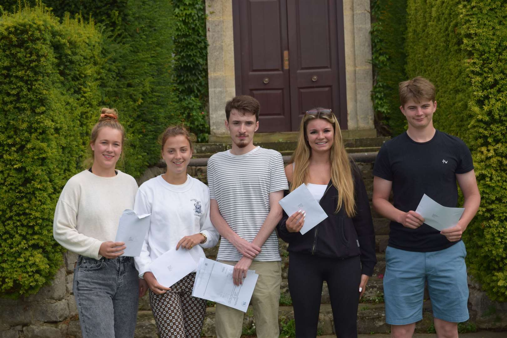 Tiggy Teare, Nina Harman, Francis Romano, Olivia Ferris, Edward Curling at Sutton Valence School (15273990)