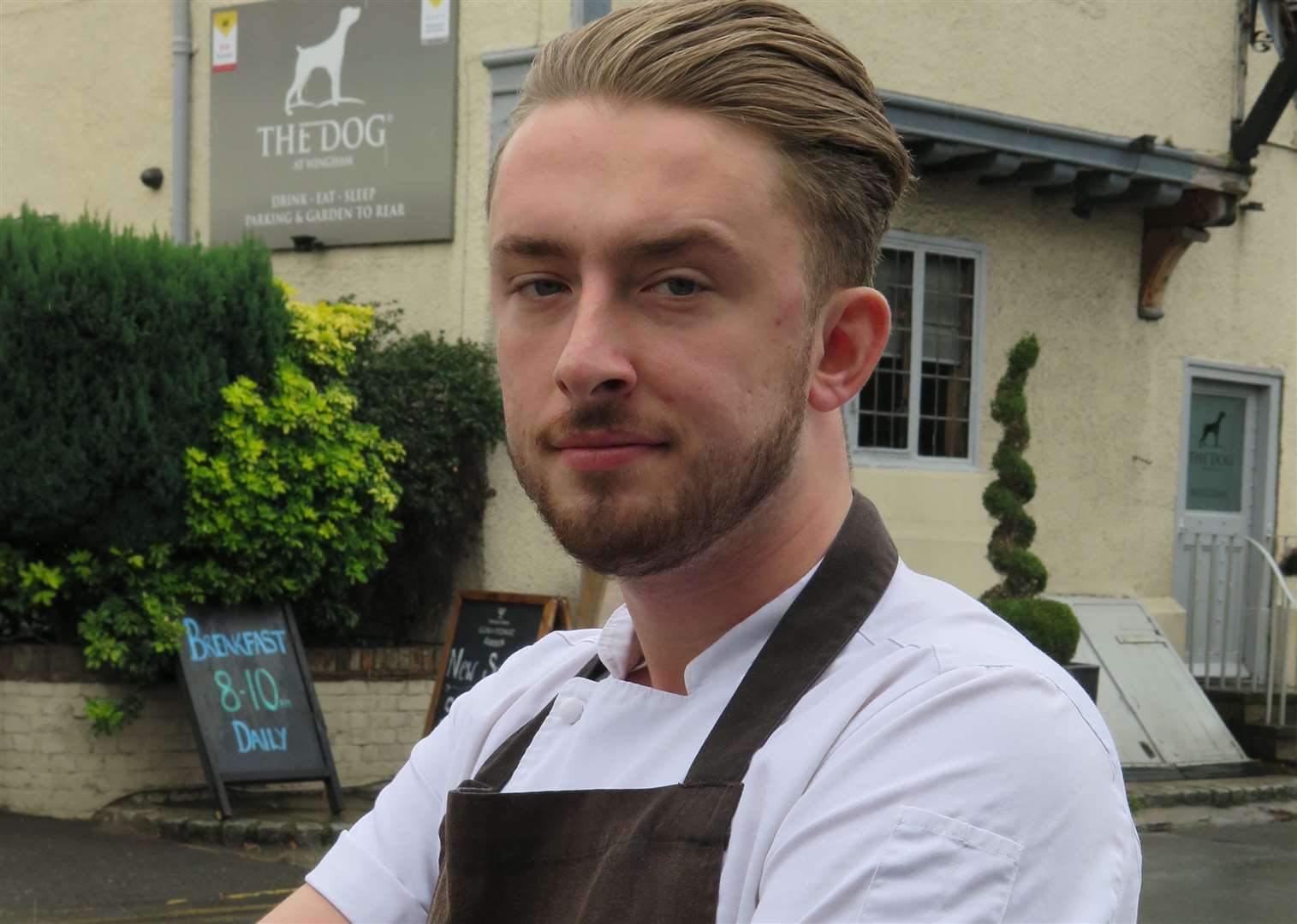 Head chef at The Dog, Sam McClurkin (16313153)