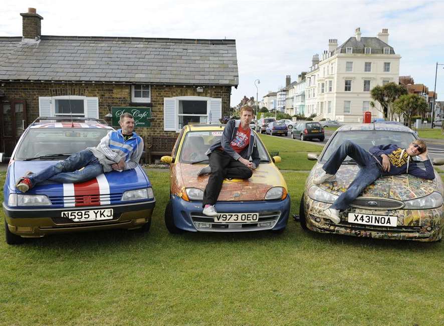 Dennis Pitcher, Matt English and Scot Graham