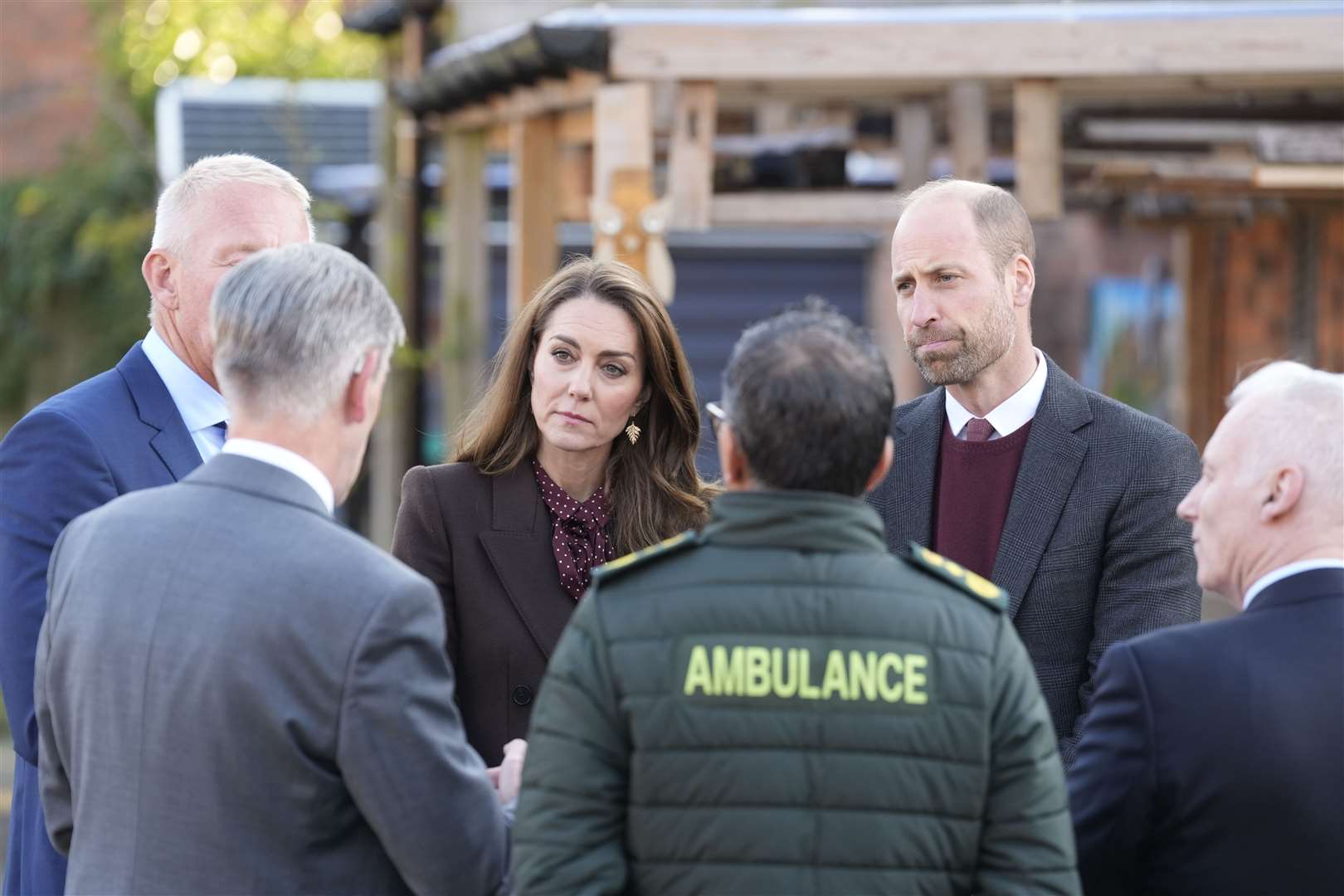 Kate wanted to join William at the event to show compassion for Southport’s community (Danny Lawson/PA)