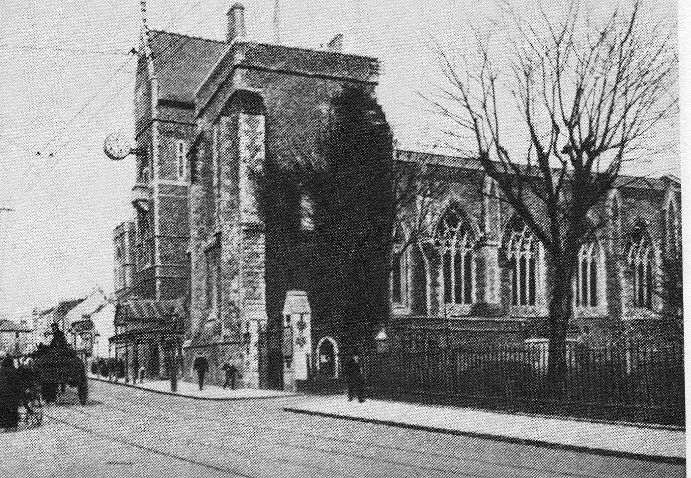 Dover Town Hall in the 1900s. Picture: Bob Holingsbee