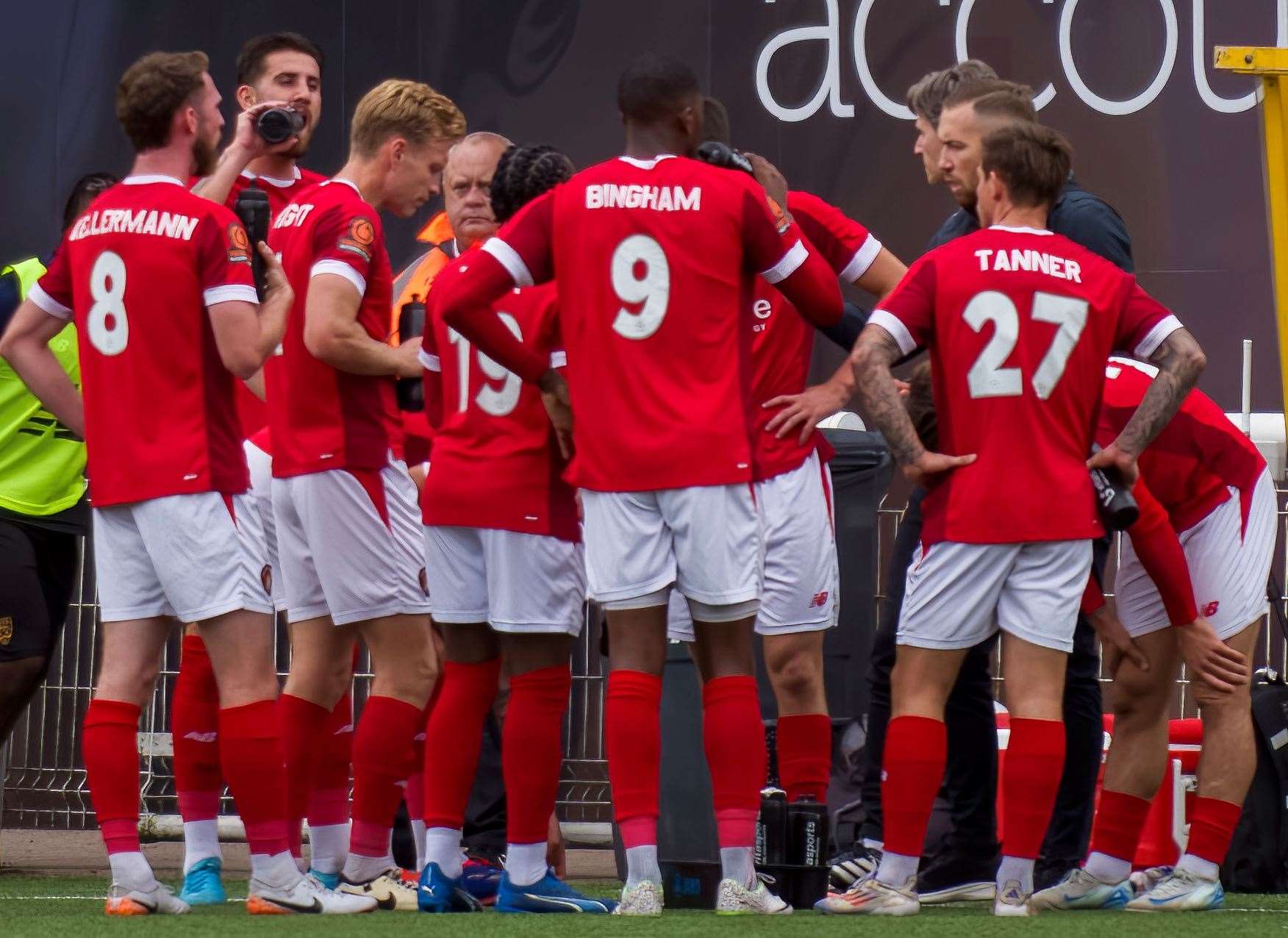 Ebbsfleet boss Harry Watling wants to improve his squad's fitness during a two-week break from league action. Picture: Ed Miller/EUFC