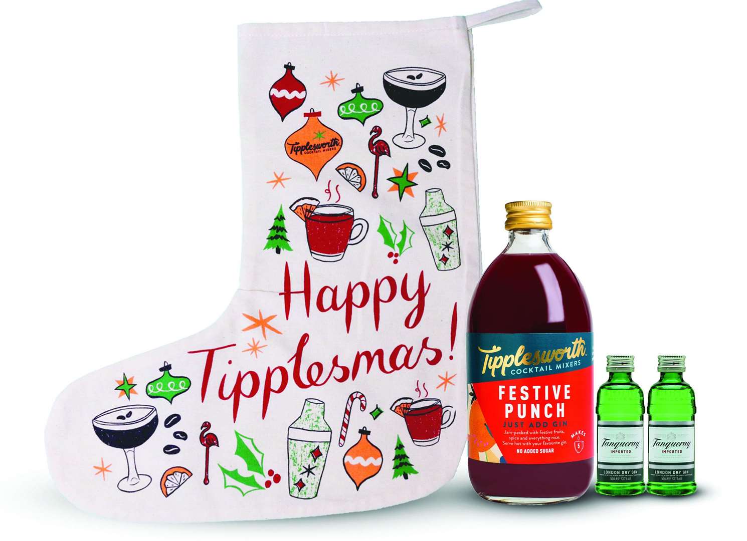 The Tipplesworth Christmas Cocktail Stocking