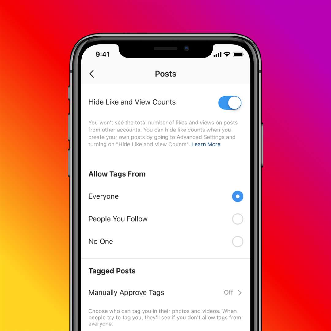 The feature can be turned on and off from the app’s settings (Instagram)