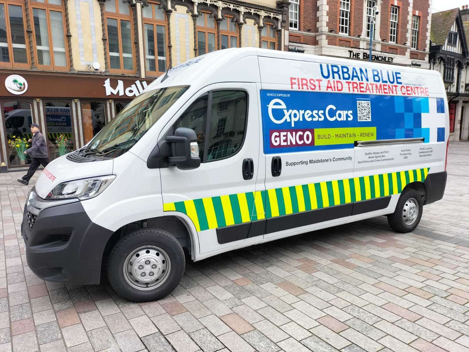 The new Urban Blue van