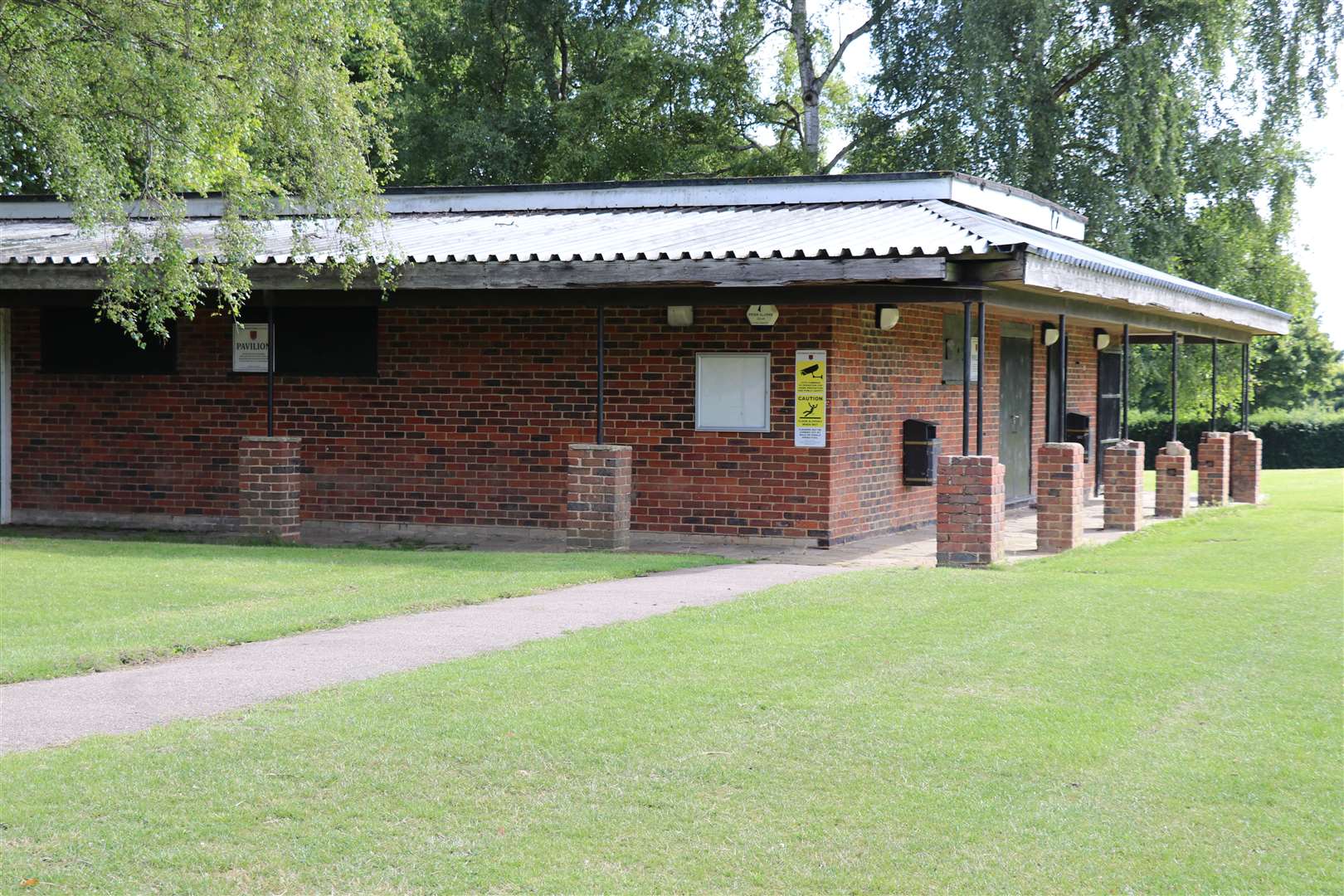 The attack happened near the pavilion at Tenterden recreation ground