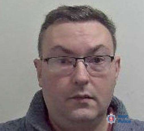 Peter Johnson from Tunbridge Wells was jailed for three years. Picture: Kent Police