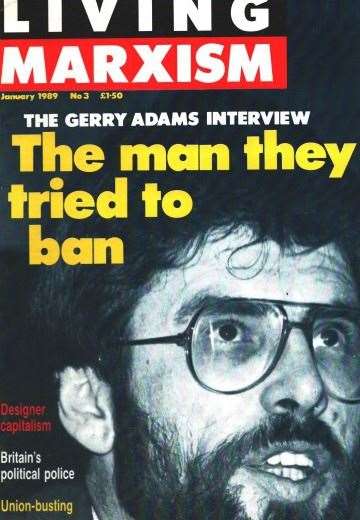 The magazine of Mr Furedi's party controversially interviewed Gerry Adams in 1989