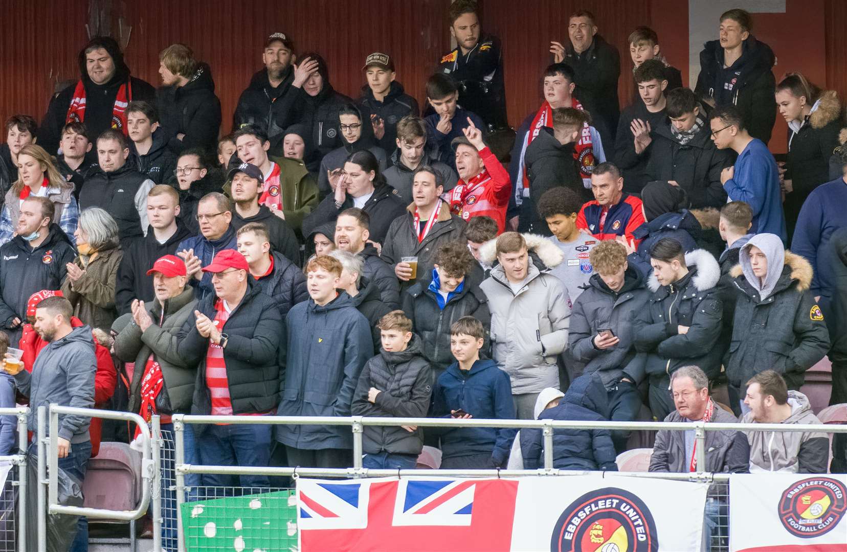 Ebbsfleet fans can take advantage of an excellent season-ticket offer ahead of the 2023/24 season. Picture: Ed Miller/EUFC