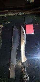 The knife recovered by the Violent Crime Task Force in Orpington