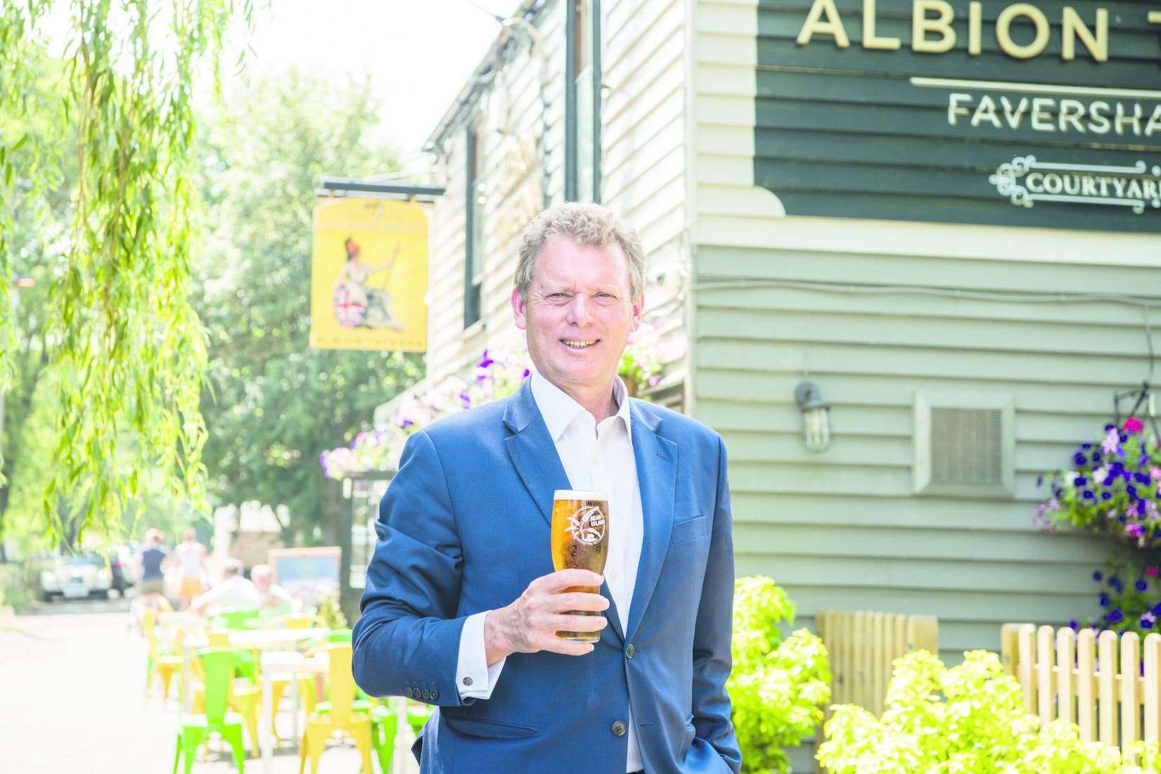 Shepherd Neame chief executive Jonathan Neame