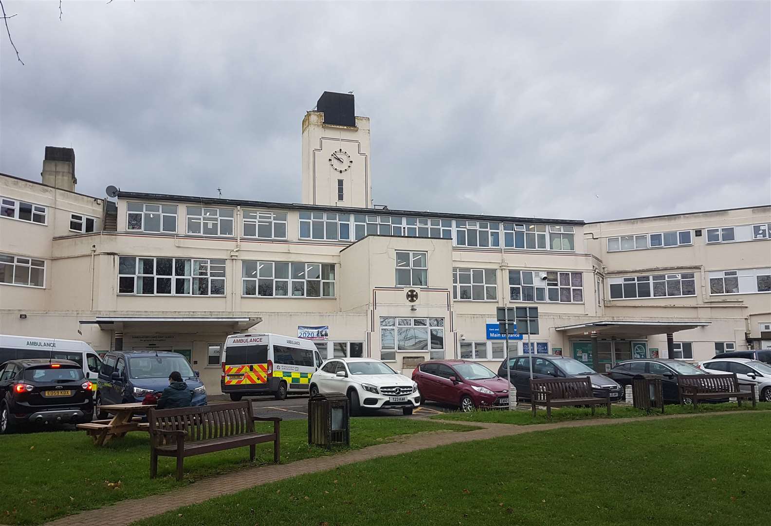 The Kent and Canterbury Hospital, in Canterbury