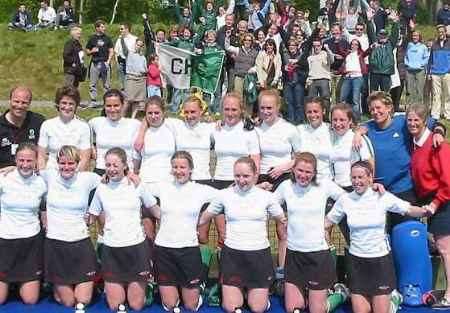 PROUD: The well-supported Canterbury Ladies HC squad
