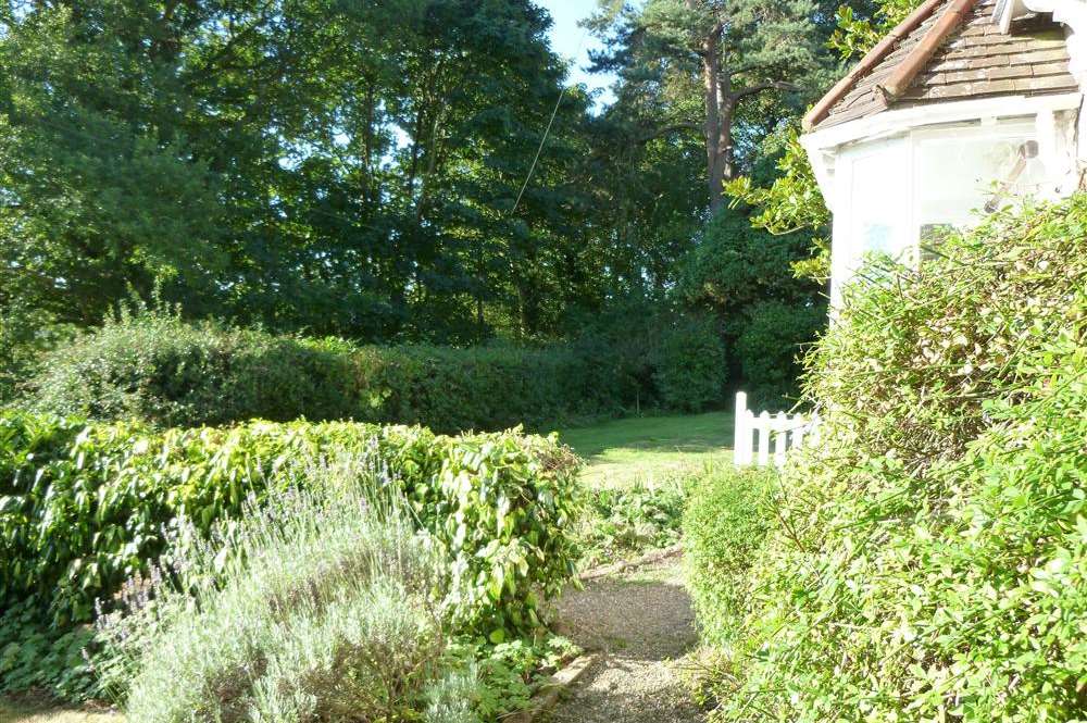 The gardens at Towers Cottage in Smeeth